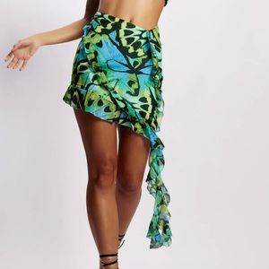 Meshki Janice Asymmetrical Skirt